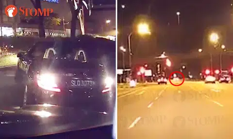 Merc driver flees and beats red light after hitting GrabCar: Police investigating