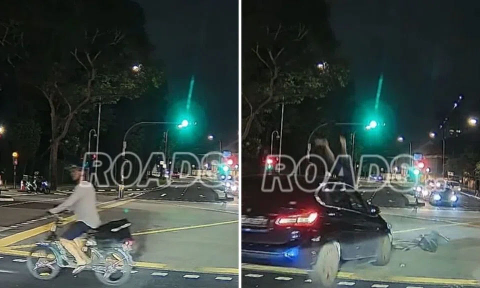 The accident happened at the junction of Bishan Road and Bishan Street 11 at about 7.35pm on Dec 9.