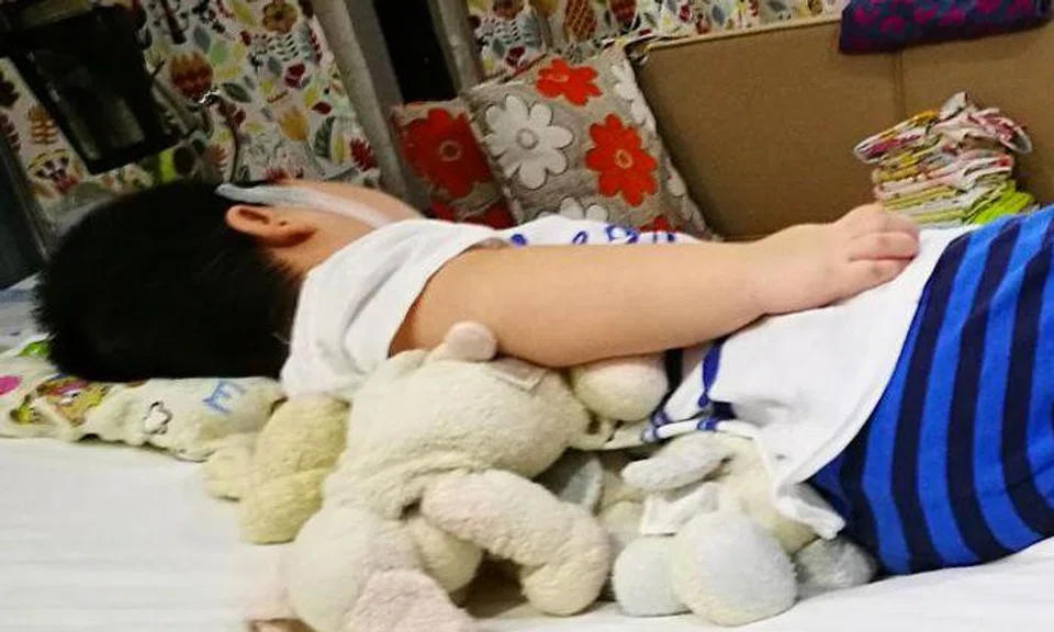 Bedridden boy who got maid's hand forced down his throat: Medical fees cost $175k