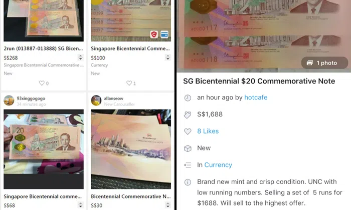 Scalpers sell commemorative $20 note for as high as $444 after it goes ...