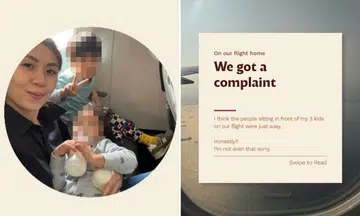 Scoot passengers say child kicked seats, mum defends him