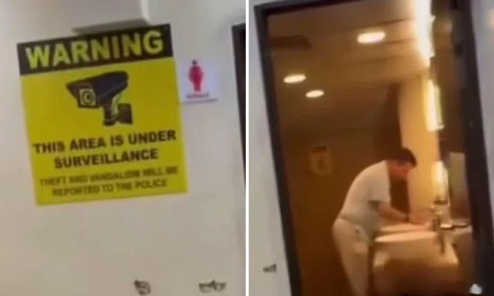 Man uses women's toilet at Golden Mile: Netizens split over his intentions