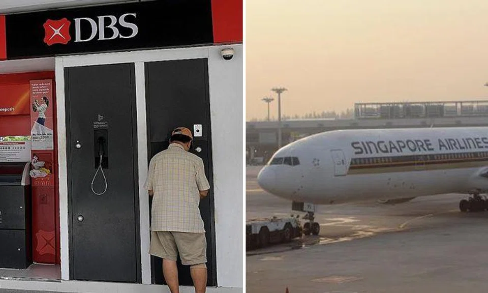 Several victims were cheated into providing their personal information and credit card details on DBS and SIA phishing websites (PHOTOS: THE STRAITS TIMES)