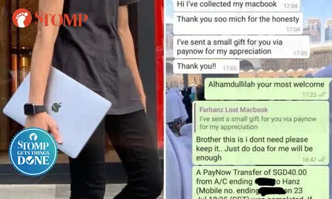 Man reunited with MacBook after Stomp appeal -- and kind soul who found it even declines reward