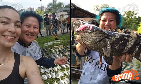 197kg of fish caught at Pasir Ris Fishing Pond -- all for a good cause