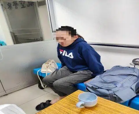 The police had discovered the Singaporean woman withdrawing a large amount of cash from an ATM in Yunlin on March 7.
