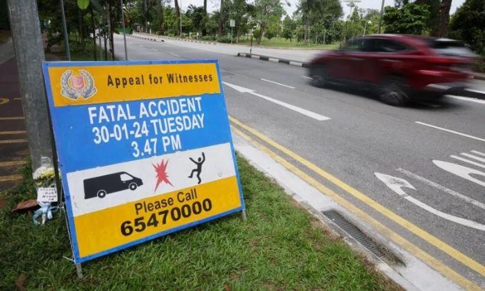 A 12-year-old girl died on Jan 30 after being hit by a van in Taman Jurong.