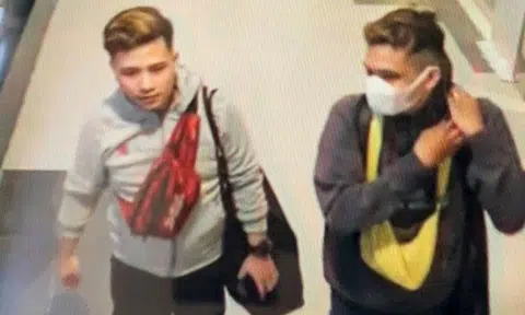 Police looking for two men involved in shop theft at Bugis Junction