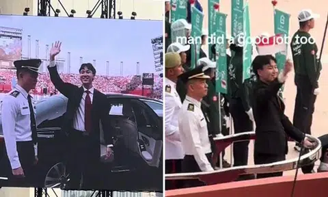 'Damn handsome' stand-in for President Tharman at NDP rehearsals wins netizens' hearts