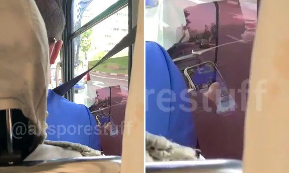 Shuttle bus driver removed from driving duties after seen playing mobile game while driving