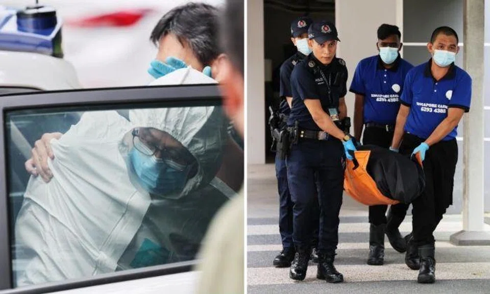 Quek Eng Hock was charged in court with murdering his neighbour.