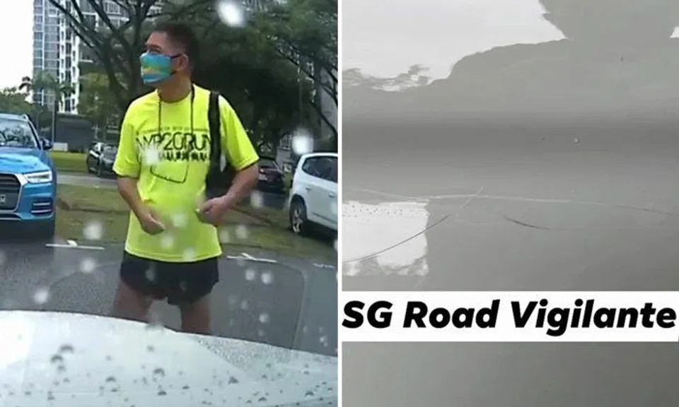 Man allegedly scratches car at Ang Mo Kio carpark