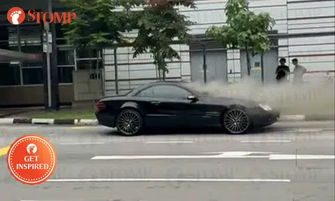 'They didn't hesitate': Foreign workers rush to put out Mercedes fire in MacPherson
