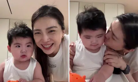 Sora Ma shops for her first Mother's Day gift with 9-month-old son and his hongbao money