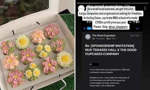 Local bakery owner calls out NUS hall's request for free cupcakes worth $2,000