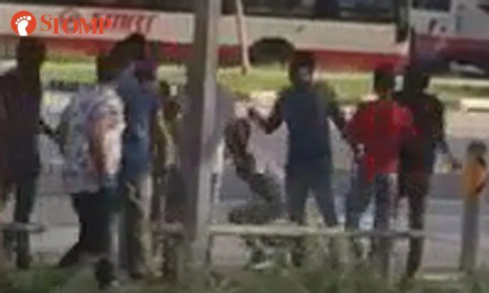 Fight breaks out at Kallang MRT Station