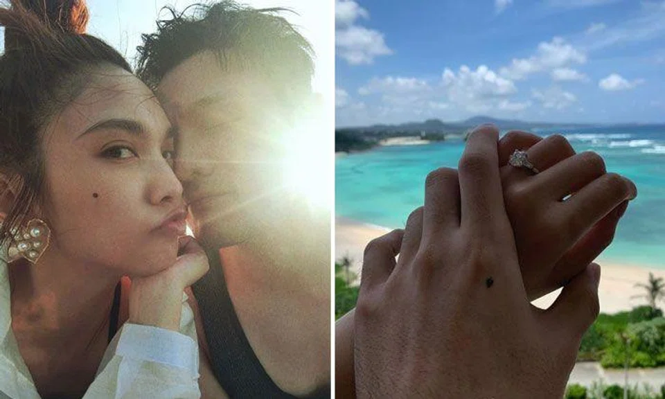 Taiwanese singer Rainie Yang says yes after Chinese singer Li Ronghao proposes to her on his birthday