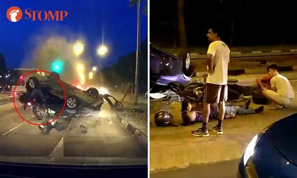 1 killed and 4 injured in Woodlands accident: Car driver arrested 