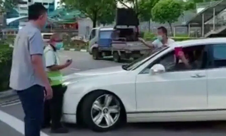 New videos show Bentley driver cutting queue and arguing with security guard at Red Swastika School