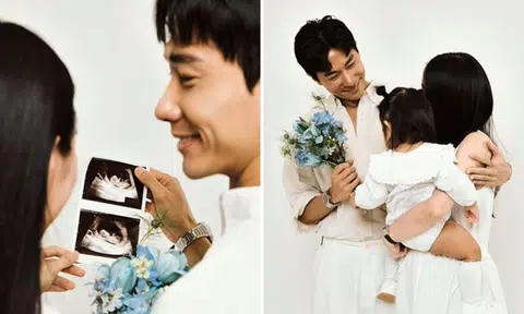 Desmond Tan to be a dad again, his daughter helps with gender reveal