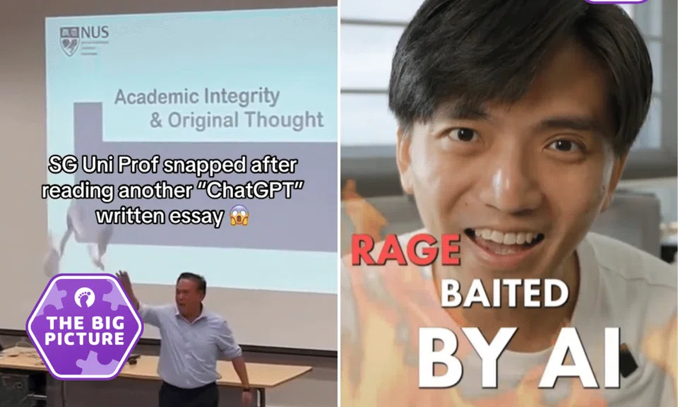 NUS prof lashes out at class for using ChatGPT in AI video: Did you fall for it too?