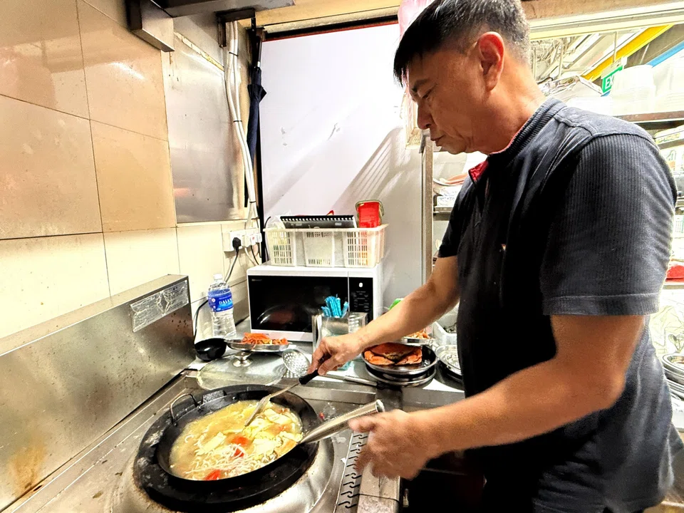 Huang Yiliang crab mee hoon