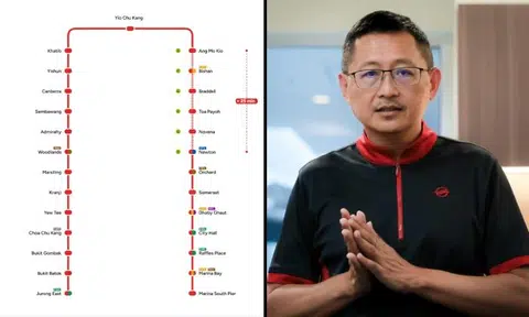 SMRT Trains president Lam Sheau Kai