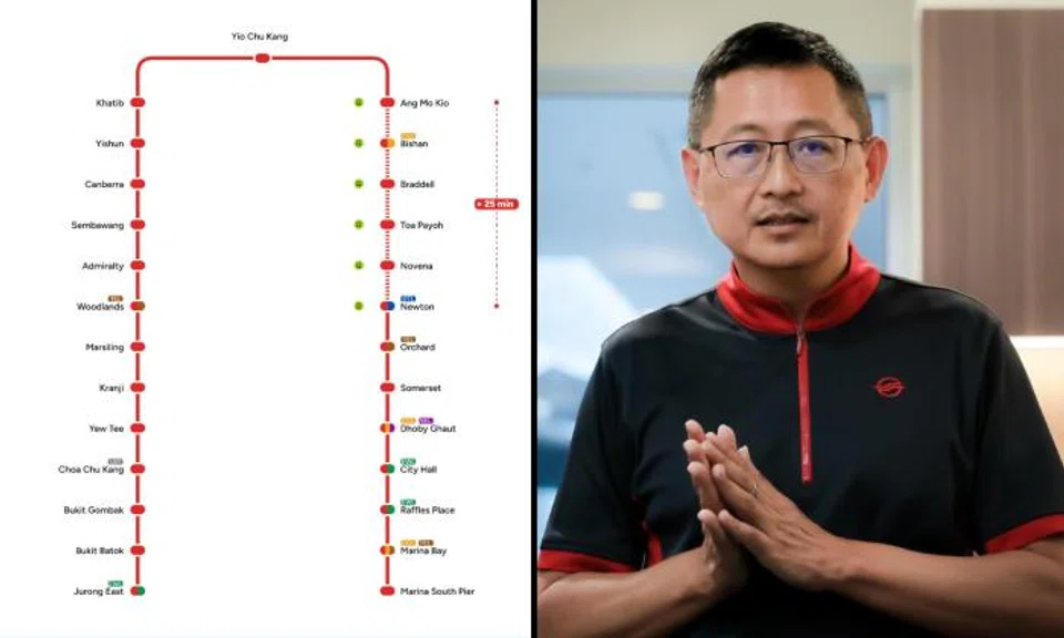 SMRT Trains president Lam Sheau Kai