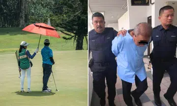 molestation charge, retired army officer, golf caddie