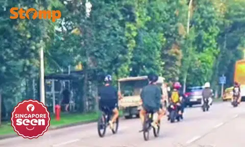 e-bike convoy at boon lay way