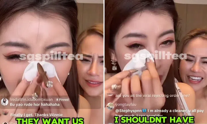 TikTok livestreamers, vulgar rant, mock apology