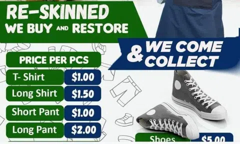 Some Facebook users have previously warned about a scam by a recycling company using the same advertisement.