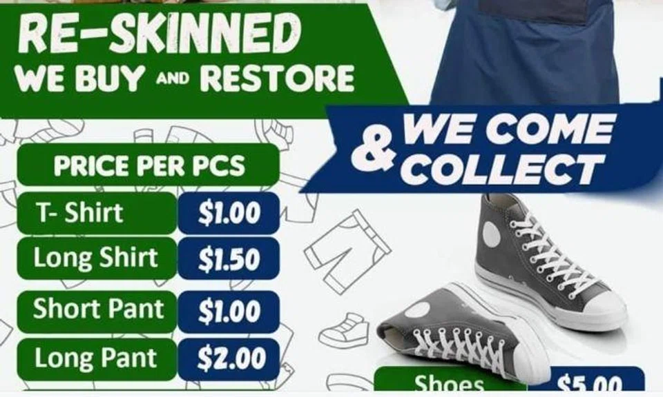 Some Facebook users have previously warned about a scam by a recycling company using the same advertisement.