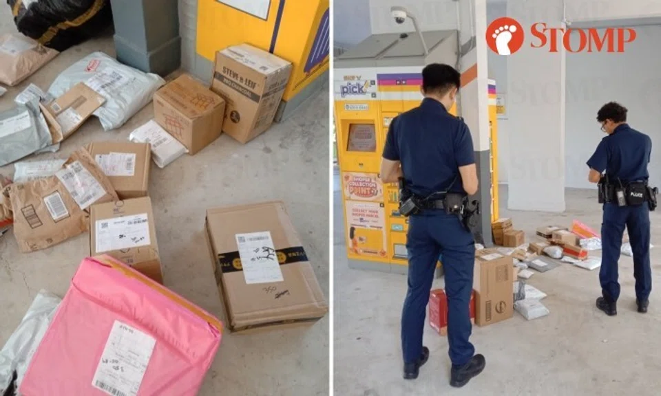 Stomper Concerned shared photos showing two police officers at the scene.