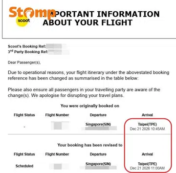 Scoot passenger says 24 seats rearranged on India trip with family in 2025, now questions email mix-up for flight in Dec