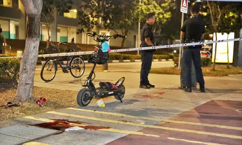 Female cyclist, 65, in a coma after crash with PMD in Bedok North, 20-year-old rider arrested