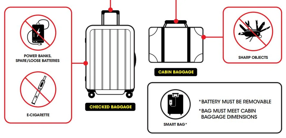 Scoot luggage advice leads to confiscated items