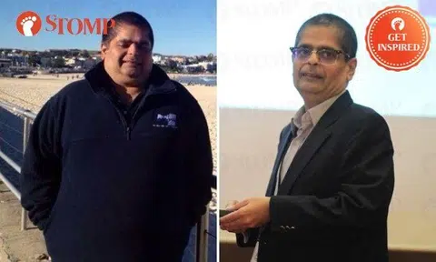 The Stomper, who is 1.64m tall, weighed around 130kg at his heaviest, which means his BMI was more than 48.