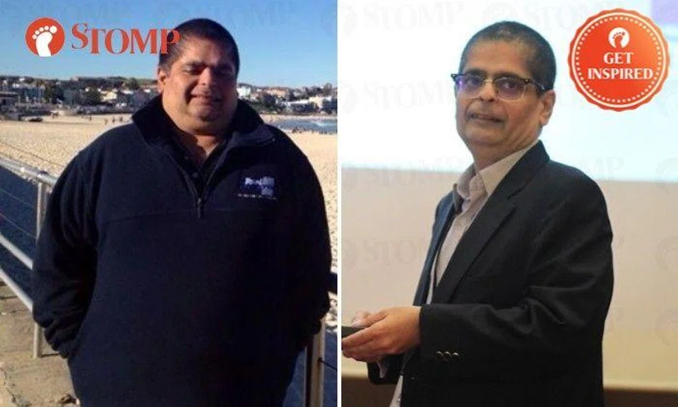 The Stomper, who is 1.64m tall, weighed around 130kg at his heaviest, which means his BMI was more than 48.