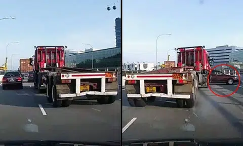 Here's why being in a trailer's blindspot is extremely dangerous