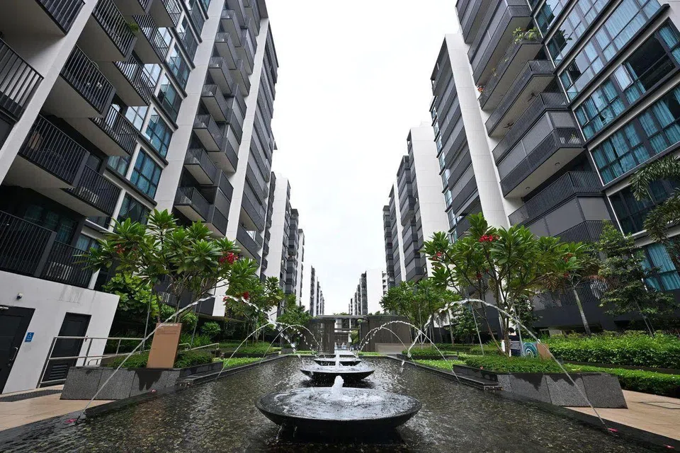 Popular projects among HDB upgraders in 2024 were mainly in the suburbs, including Treasure at Tampines (above).