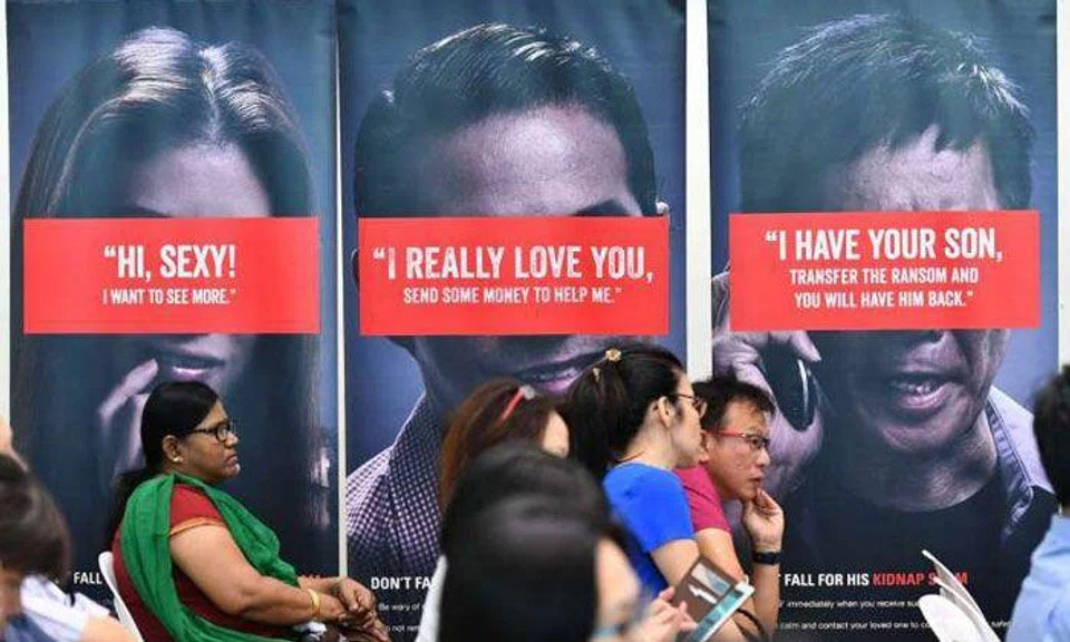 At least 53 credits-for-sex scam cases were reported between March 1 to March 16. ST PHOTO: LIM YAOHUI