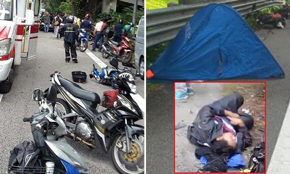 Van driver arrested after 2 die and 5 get injured in accident involving multiple motorcycles on BKE