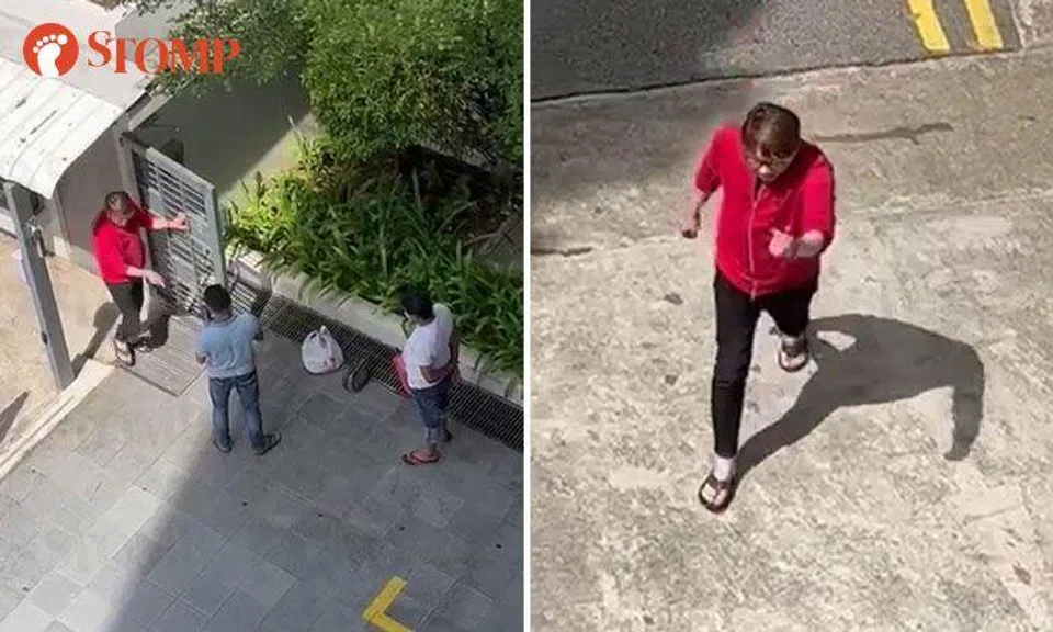 Driver hurls vulgarities at condo gardeners, shouts at them to "cancel" ride