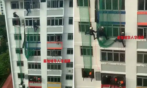 2 men arrested for drug-related offences after DART officers rappel down Circuit Road block to rescue 1 of them