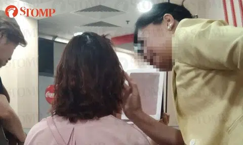 Woman gets facial instead of chicken at Junction 8 KFC
