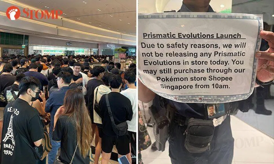 Pokemon Center Singapore cancels in-store launch after hundreds of fans swarm Jewel Changi Airport