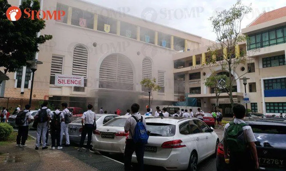 Fire breaks out at Saint Andrew's Junior School on 2nd day of PSLE