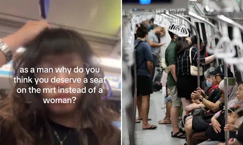 netizen draws flak for slamming men who rush for seats on mrt
