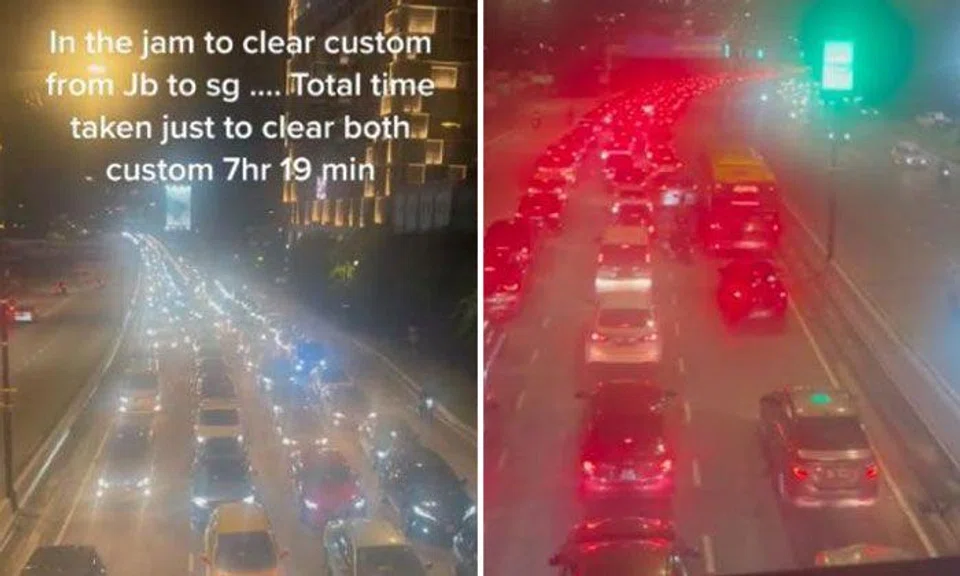 Singapore family endures 7-hour jam on Causeway just to get back home from JB
